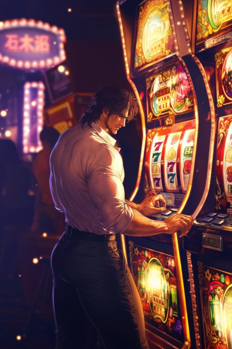 Layar Texas Hold'em Bonus di peri4d menampilkan kartu hole, kartu komunitas flop, dan tombol aksi lipat atau lanjutkan